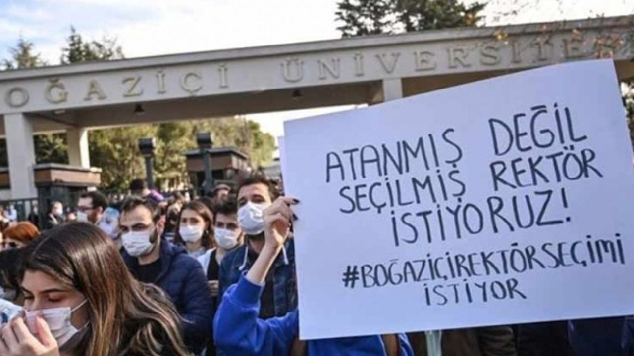 Boğaziçi eylemleri sürüyor: Kayyımları Kürt halkından tanıyoruz