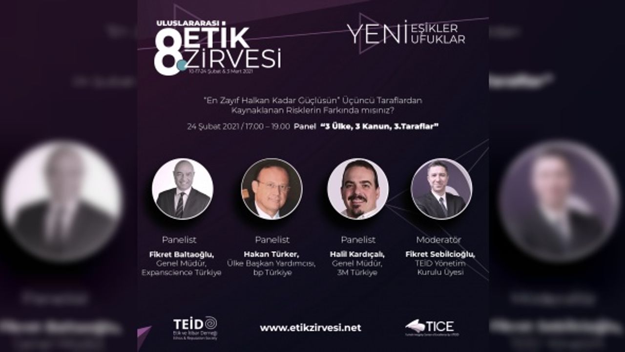 Expanscience Türkiye 8 Uluslararası Etik Zirvesi’nde