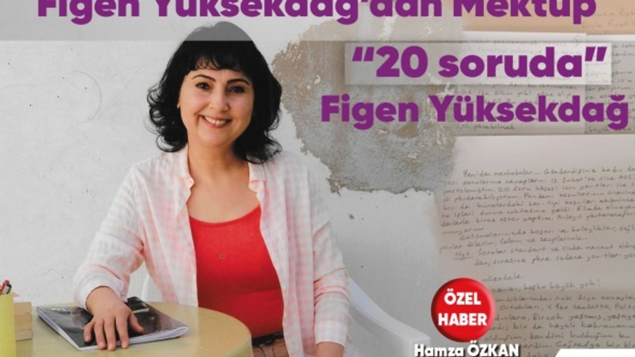 "20 SORUDA": AKDENIZ’İN BARIŞÇIL SESİ FİGEN YÜKSEKDAĞ