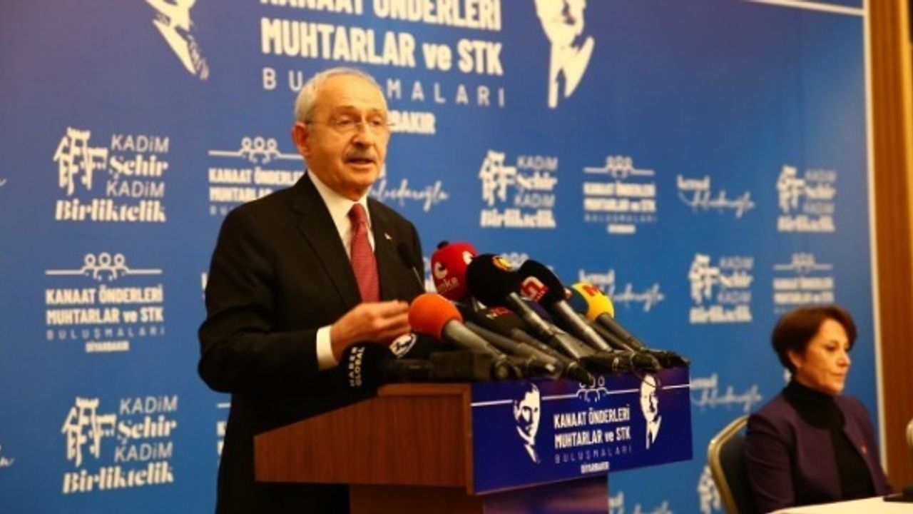 CHP Genel Başkanı Kemal Kılıçdaroğlu'ndan Kürt sorunu açıklaması