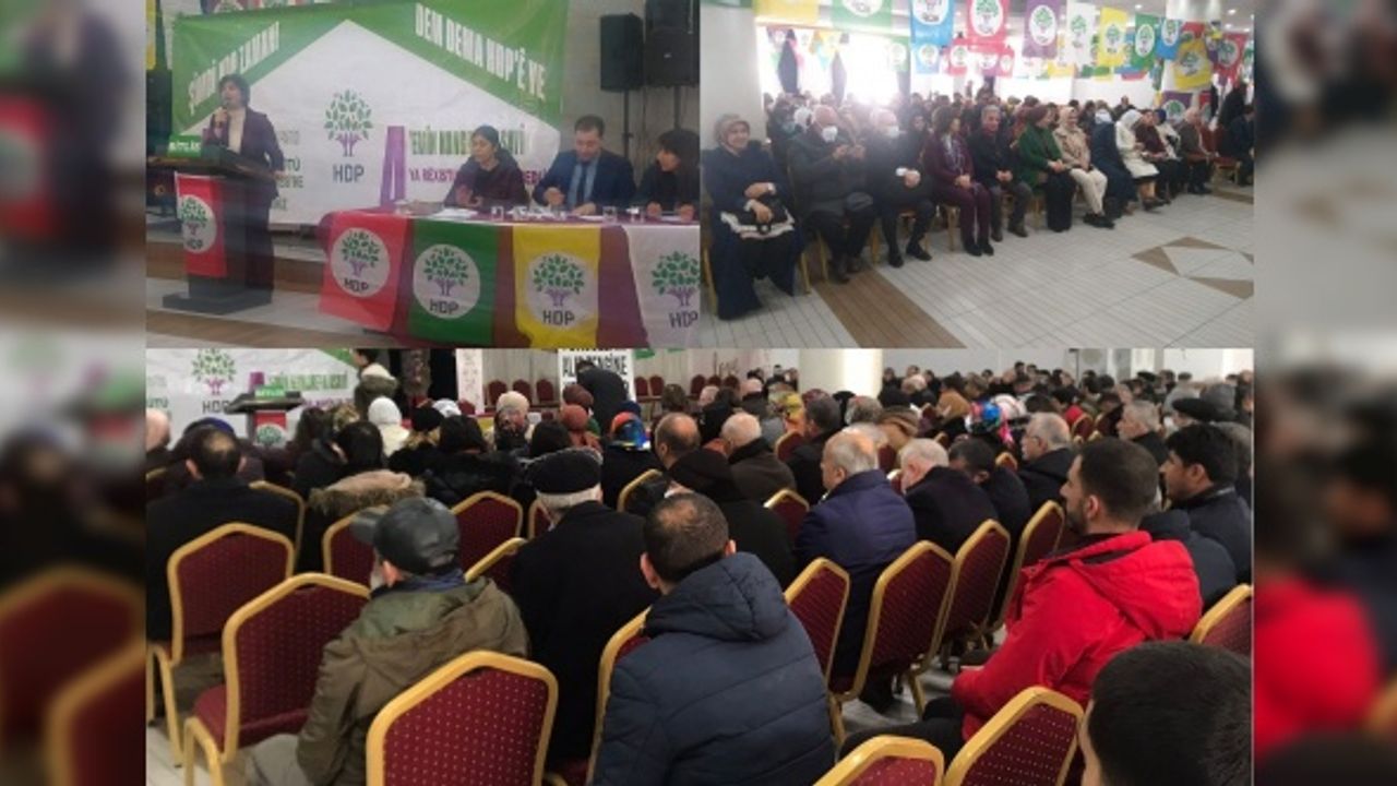 HDP Bitlis İl Eş Başkanlığı'na Mustafa Özcan ve Berivan Birlik seçildi