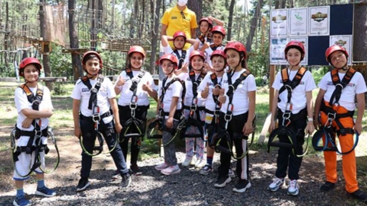 Doğa kampı ve sporla yaza merhaba