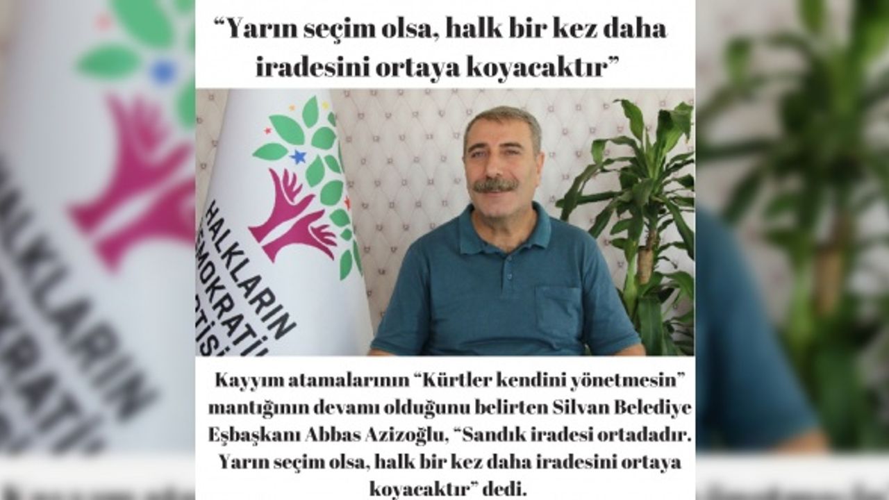“Yarın seçim olsa, halk bir kez daha iradesini ortaya koyacaktır”