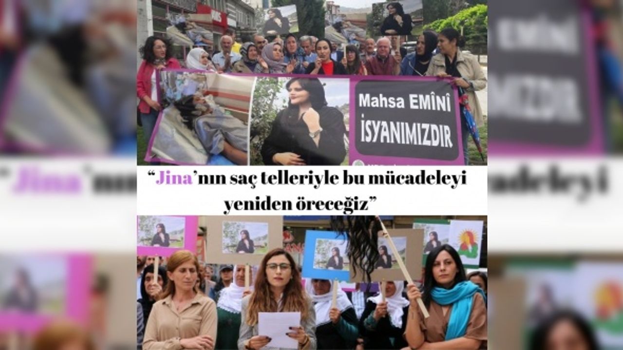 “Jina’nın saç telleriyle bu mücadeleyi yeniden öreceğiz”