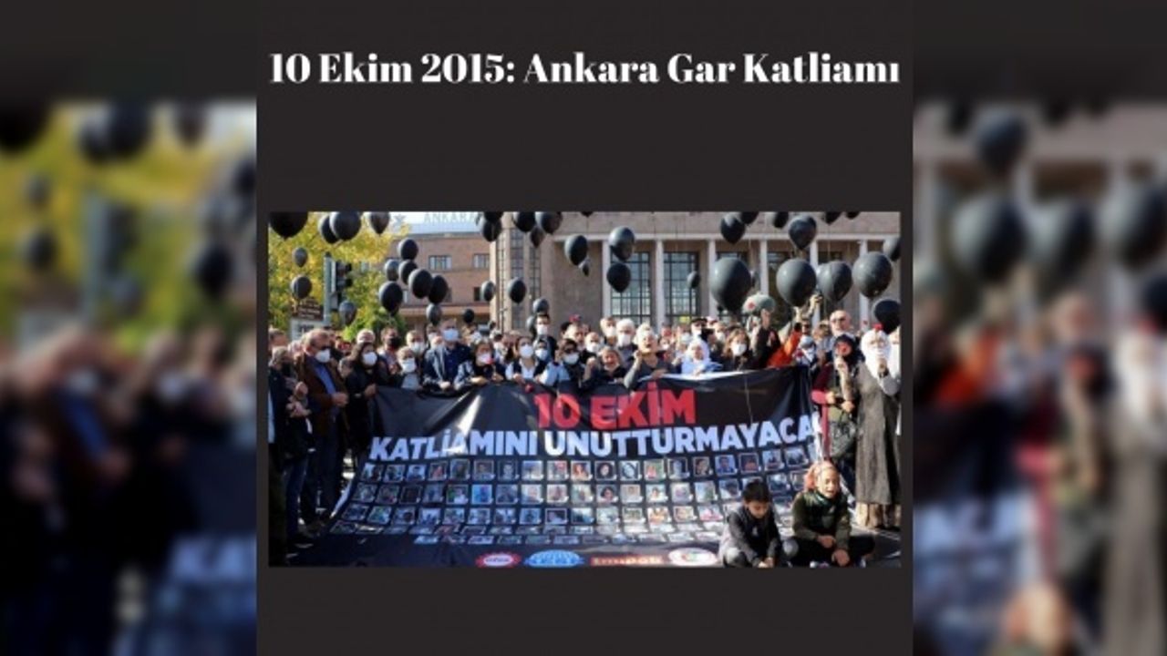 10 Ekim 2015: Ankara Gar Katliamı