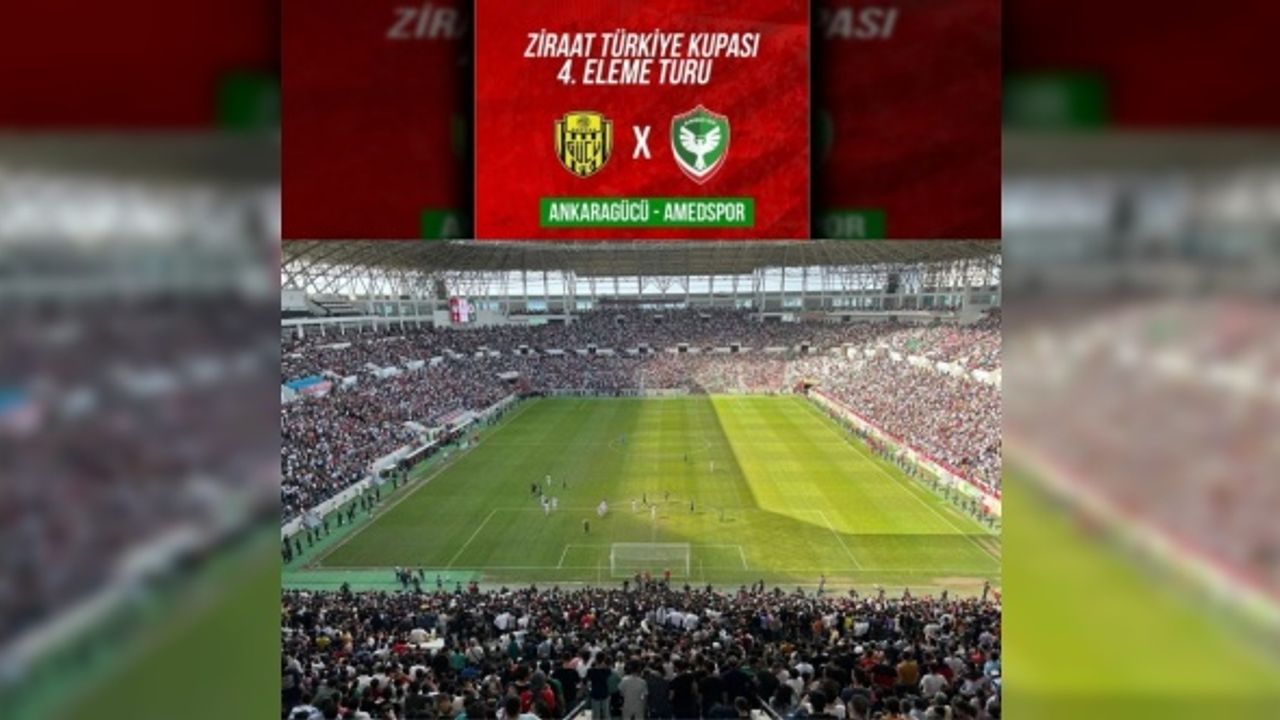 Amedspor’un Türkiye Kupası rakibi belli oldu
