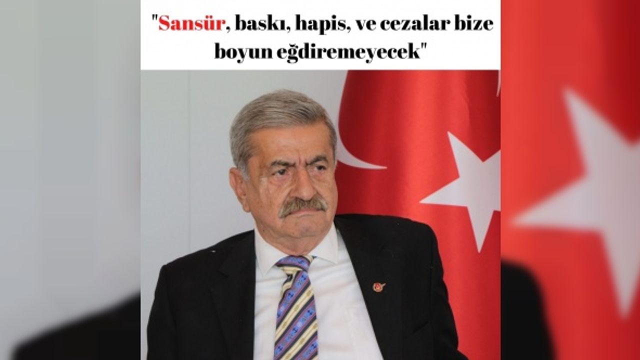 "Sansür, baskı, hapis, ve cezalar bize boyun eğdiremeyecek"