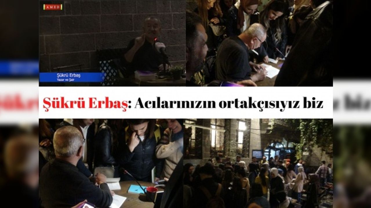 Şükrü Erbaş: Acılarınızın ortakçısıyız biz