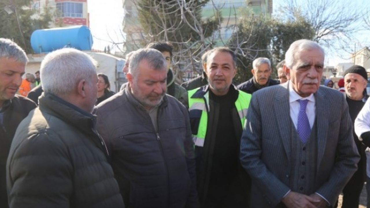 Ahmet Türk: İnsanlarımız bu felakete karşı çok duyarlı davrandı