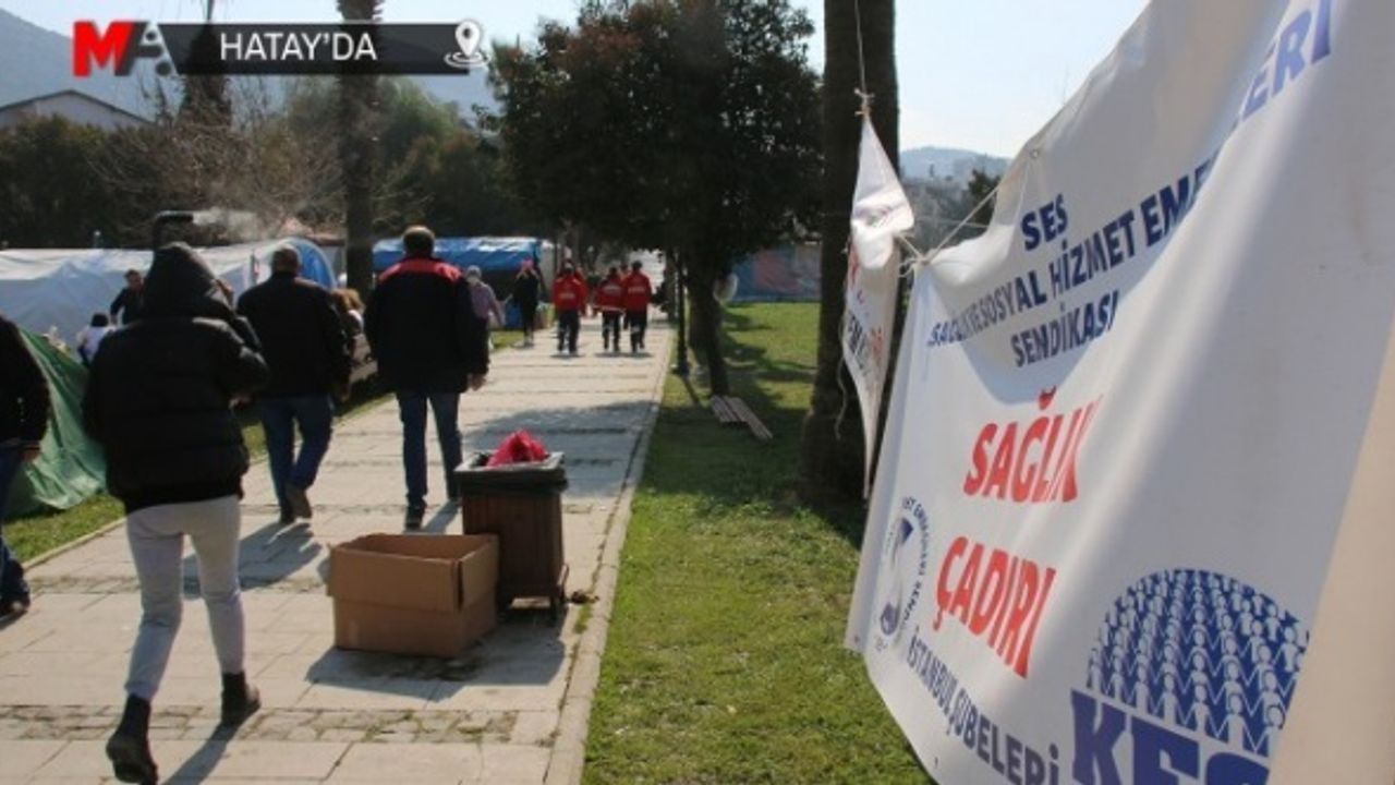 'Depremzedelerin tuvalet, temiz su ve duş ihtiyacı giderilmeli'