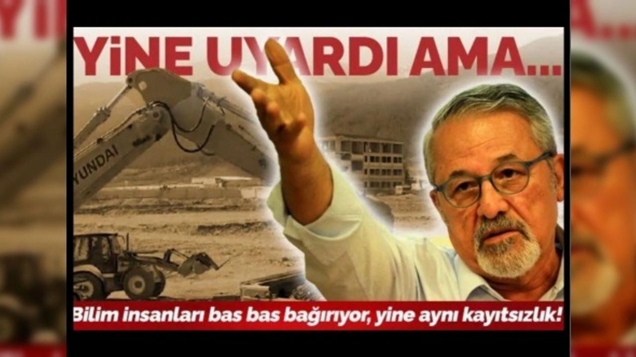 Prof. Dr. Naci Görür'den uyarı: Son derece sakıncalı
