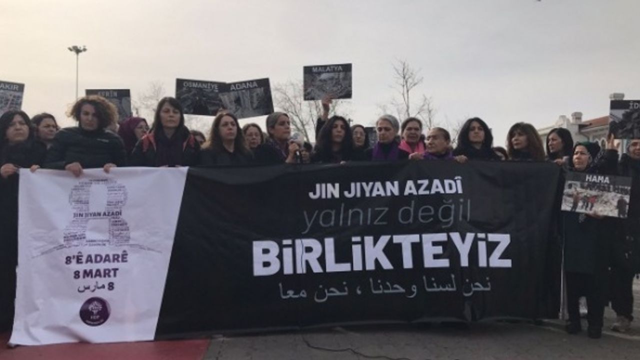 TJA ve HDP Kadın Meclisi’nin 8 Mart programı belli oldu