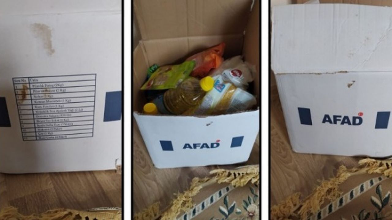 AKP’den AFAD’ın yardım kolileriyle seçim propagandası