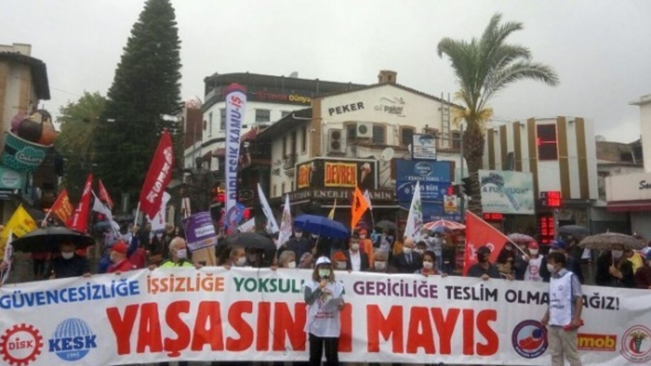 Antalya’dan çağrı: 1 Mayıs’ta alanlara, 14 Mayıs’ta sandıklara