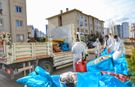 Diyarbakır’da çöp ev boşaltıldı