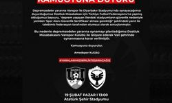 Amedspor ile Vanspor depremzedeler için sahaya çıkıyor