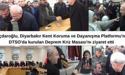 Kılıçdaroğlu, Diyarbakır Kent Koruma ve Dayanışma Platformu'nu ziyaret etti