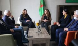 Sol Parti Eş Genel Başkanı Wissler’den DBP'ye ziyaret