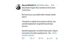 CHP’li Bakan: Emniyet müdürleri ve Jandarma oy sonuçlarını istedi