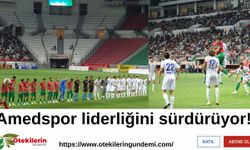 Amedspor liderliğini sürdürüyor!