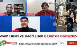 Sevim Biçici ve Kadri Esen 8.Gün'de