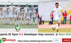 Amedspor, deplasmanda Isparta 32spor’u 2-0 yendi.