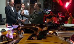 Amed'liler sandıklardan çıkan zaferi meşaleler yakıp kutladı