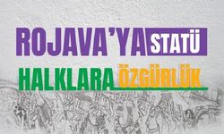 Amed'te “Rojava’ya statü halklara özgürlük” deklarasyonu