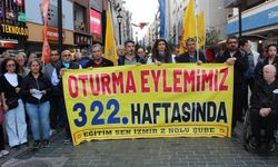 İzmir'de KHK eylemi 322'nci haftasında