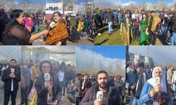 Amed Newroz'unda Katılanlar Duygularını Öz Gündem’e Anlattı