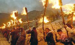 Bugün de 12 ayrı il ve ilçede Newroz ateşi yakıldı