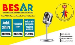 BES-AR: Mayıs ayı açlık sınırı 34 bin 888