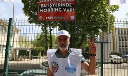 ‘Sürgüne’ karşı oturma eylemi başlattı