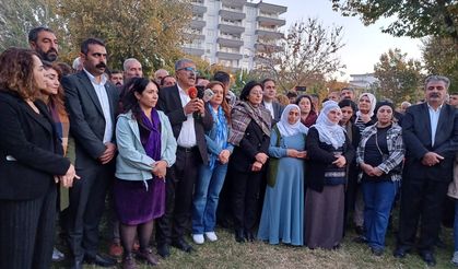 Amed'de Rojava Parkı'nda Kayyım Protestosu