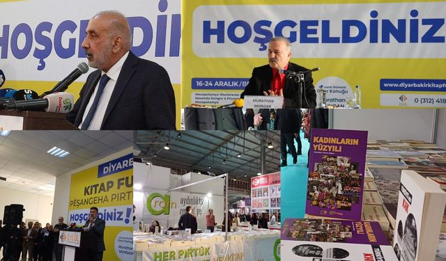 Amed'te Mezopotamya Kitap Fuarı kapılarını açtı