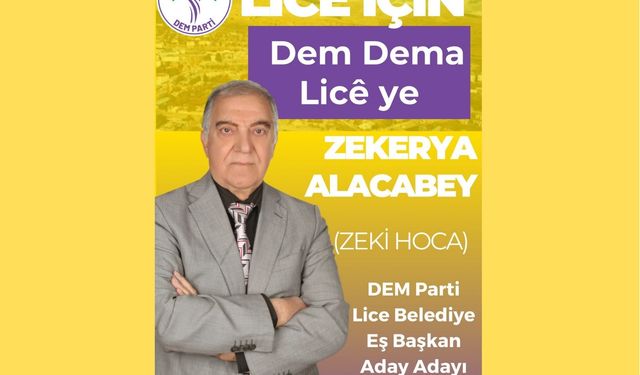 Zekerya  Alacabey: Halkımızın tercihinde liyakat, sadakat ve emek boyutu etkili olacaktır