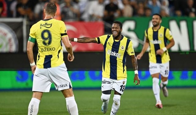 Fenerbahçe Rize'de Fırtına Gibi: 5 Golle 3 Puan!