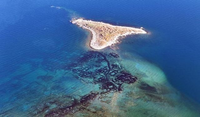 Van Gölü'nde su seviyesi çekiliyor