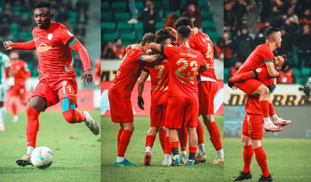 Amedspor, konuk ettiği Şanlıurfaspor'u 2-1 yendi