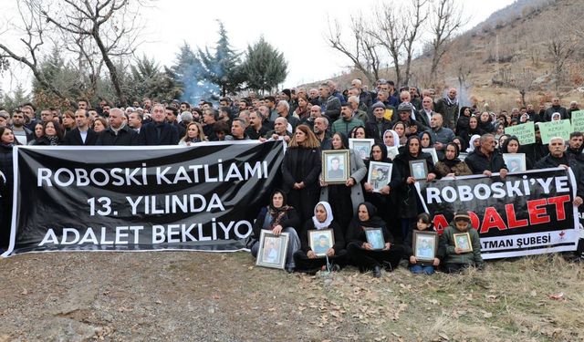 Roboskî'de 13'üncü yıl anması: Artık yeter