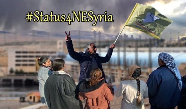 Kürtler'den statü çağrısı: #Status4NESyria kampanyası!