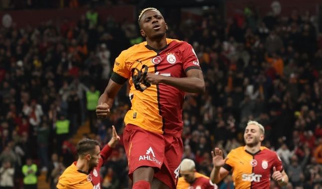 Galatasaray Victor Osimhen ile güldü