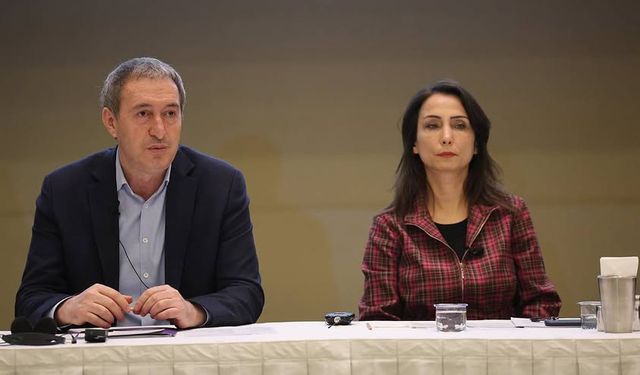 DEM Parti Eş Genel Başkanları'ndan İmamoğlu gözaltısına tepki