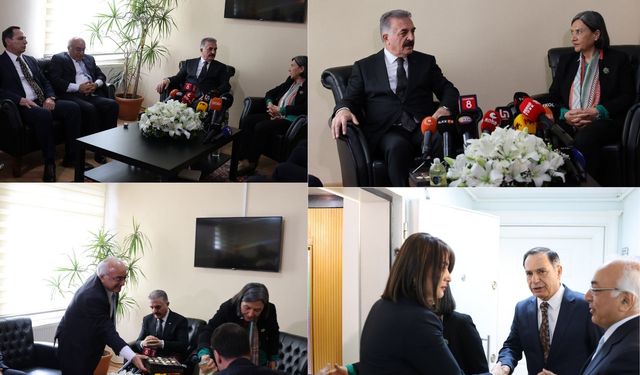 DEM Parti ile MHP ilk kez bayramlaştı