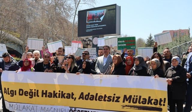 Mülakat mağduru öğretmenlerden MEB bakanına yanıt