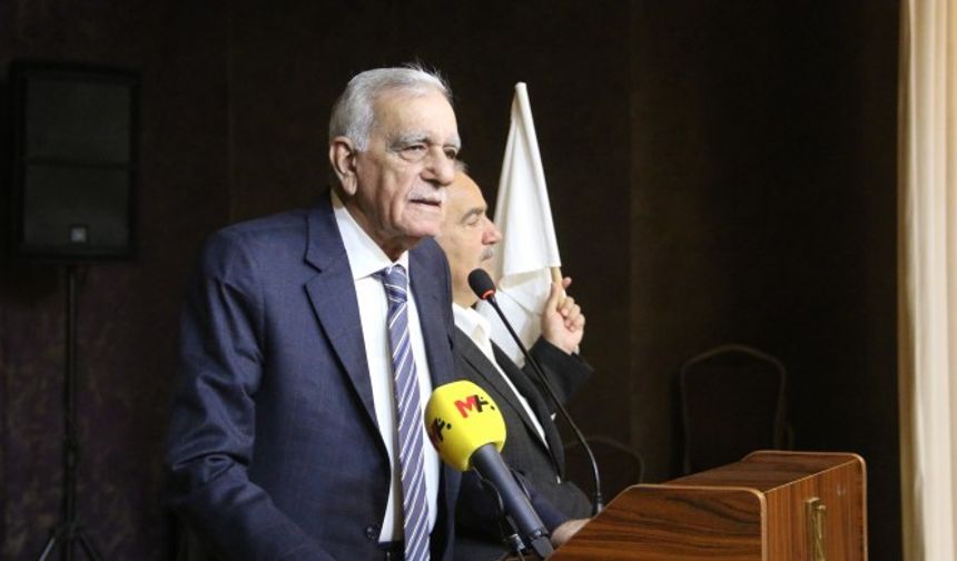 DEM Parti'den Ahmet Türk açıklaması