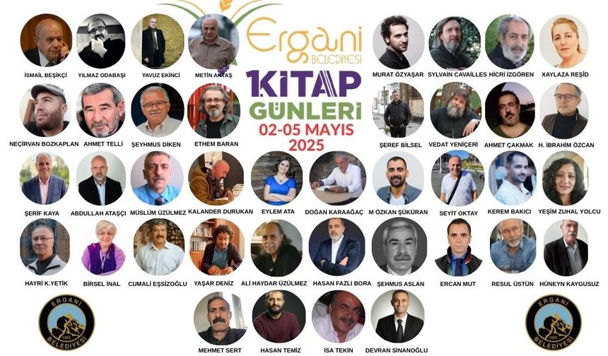 Ergani 1. Kitap Günleri Başlıyor
