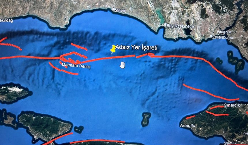 Marmara Denizi'nde 6.2 büyüklüğünde deprem