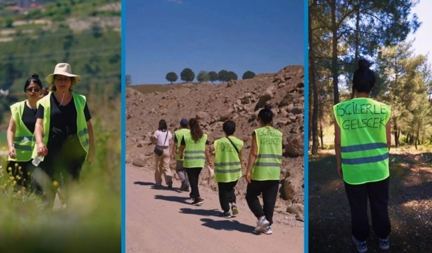 'Kadınların Ayak İzi' yürüyüşü: İşimizi istiyoruz