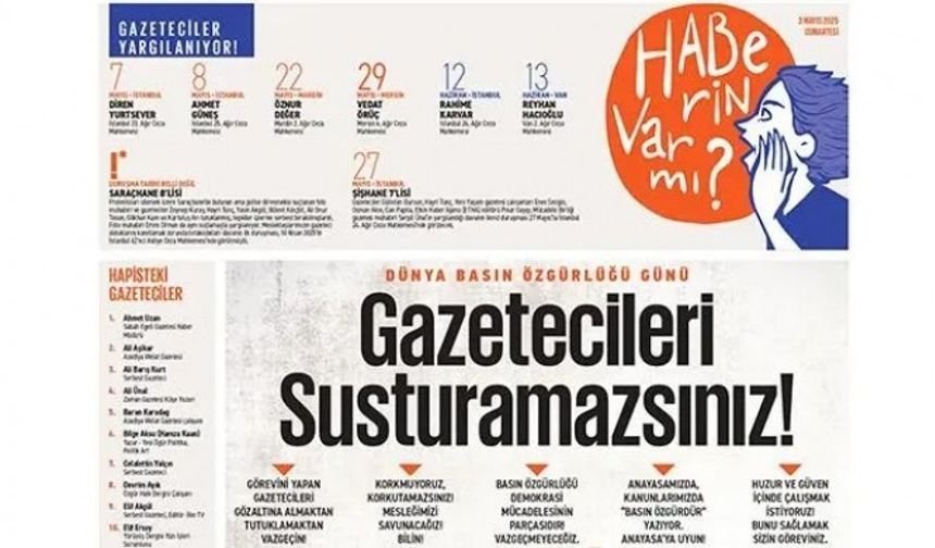 Haberin var mı?